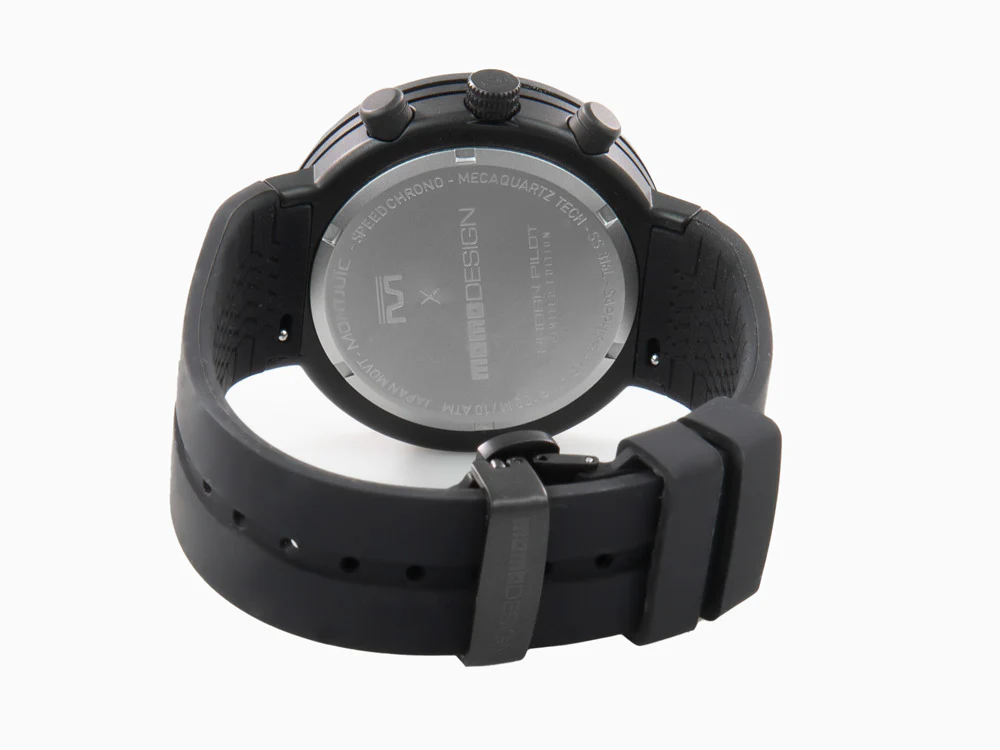 Montjuic X Momo Design Urban Pilot Red, Quartz Watch MJ2.1007MOMO.B - Image 3