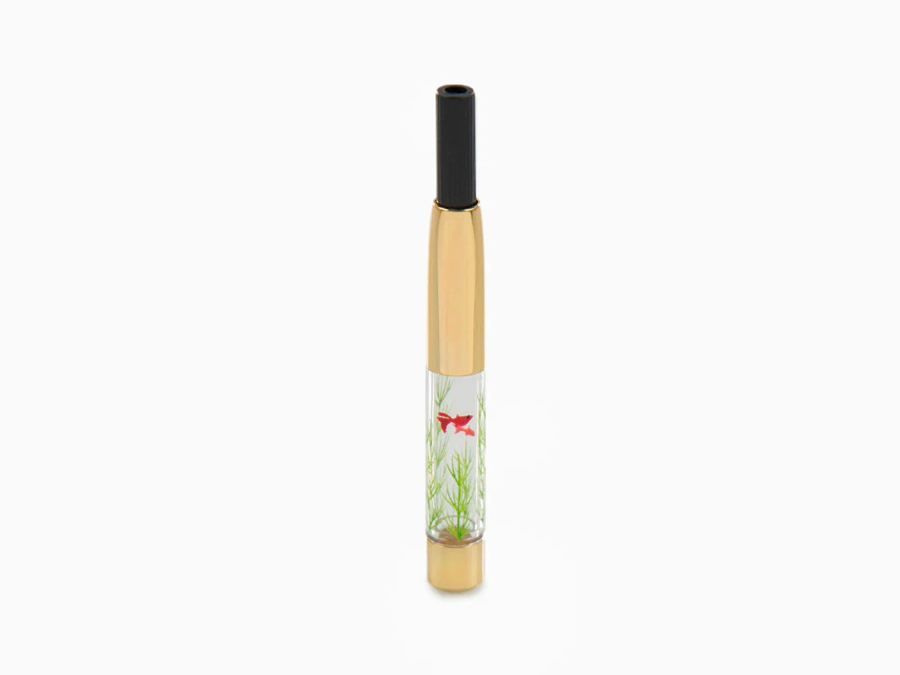 Nakaya Accesorios Converter  Maki-e converter, Gold fishes and plant - Image 2