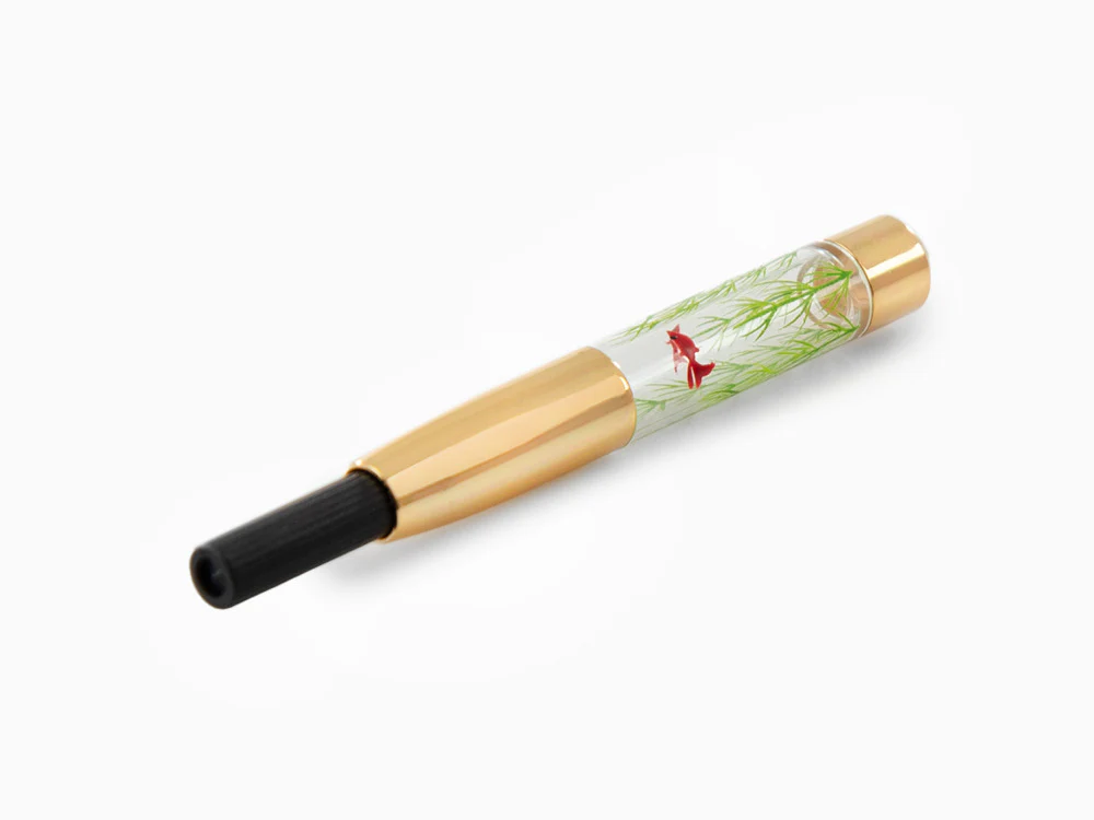 Nakaya Accesorios Converter  Maki-e converter, Gold fishes and plant - Image 5