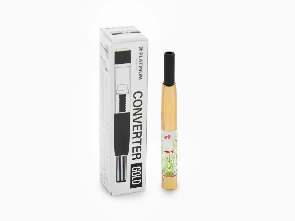 Nakaya Accesorios Converter  Maki-e converter, Gold fishes and plant - Image 8