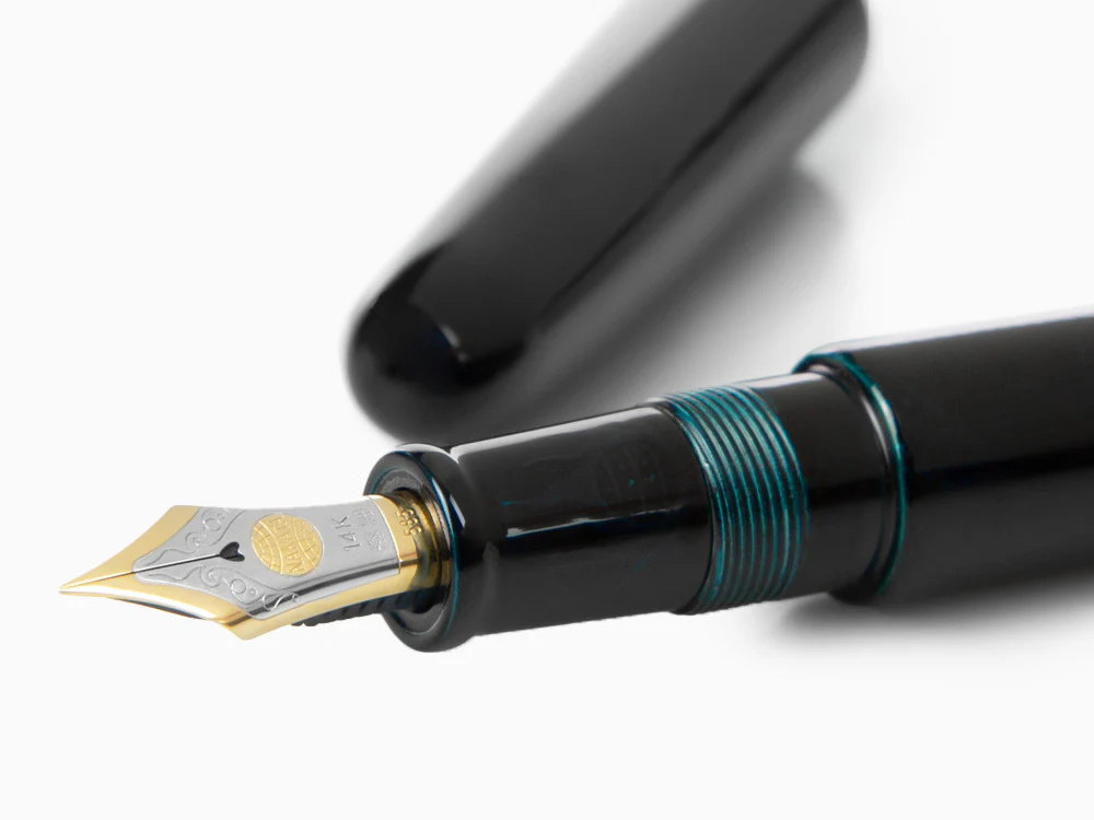Nakaya Cigar Ascending Dragon I-Tamesukashi Fountain Pen, Bicolor nib - Image 5