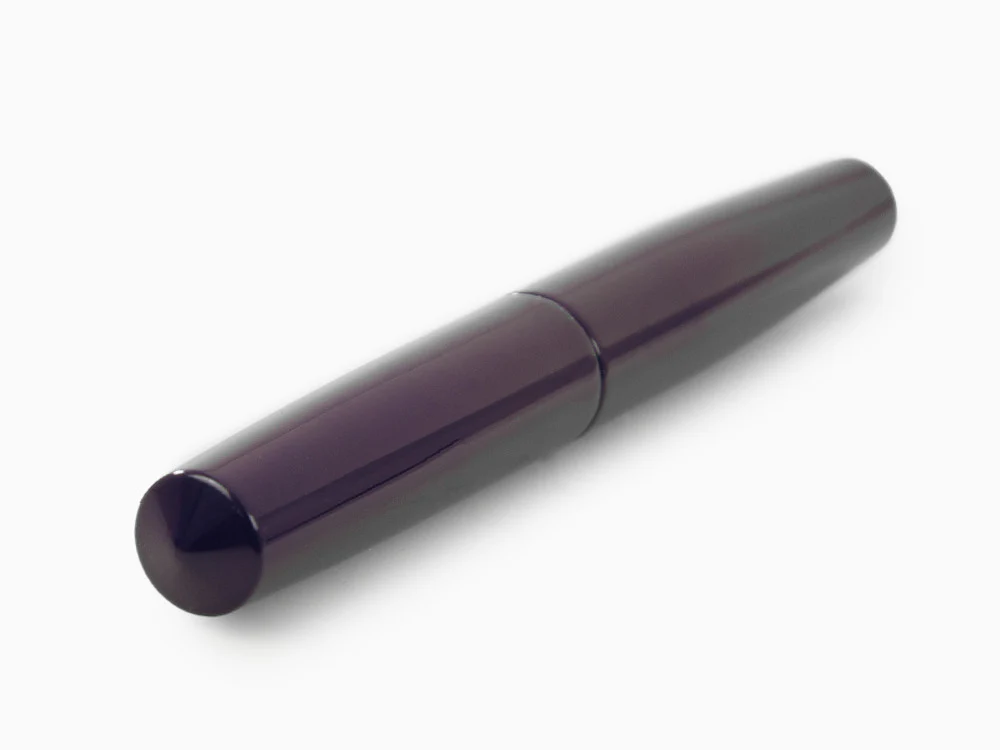 Nakaya Cigar Fountain Pen 160mm., Shobu, Ebonite, Rodhium - Image 6