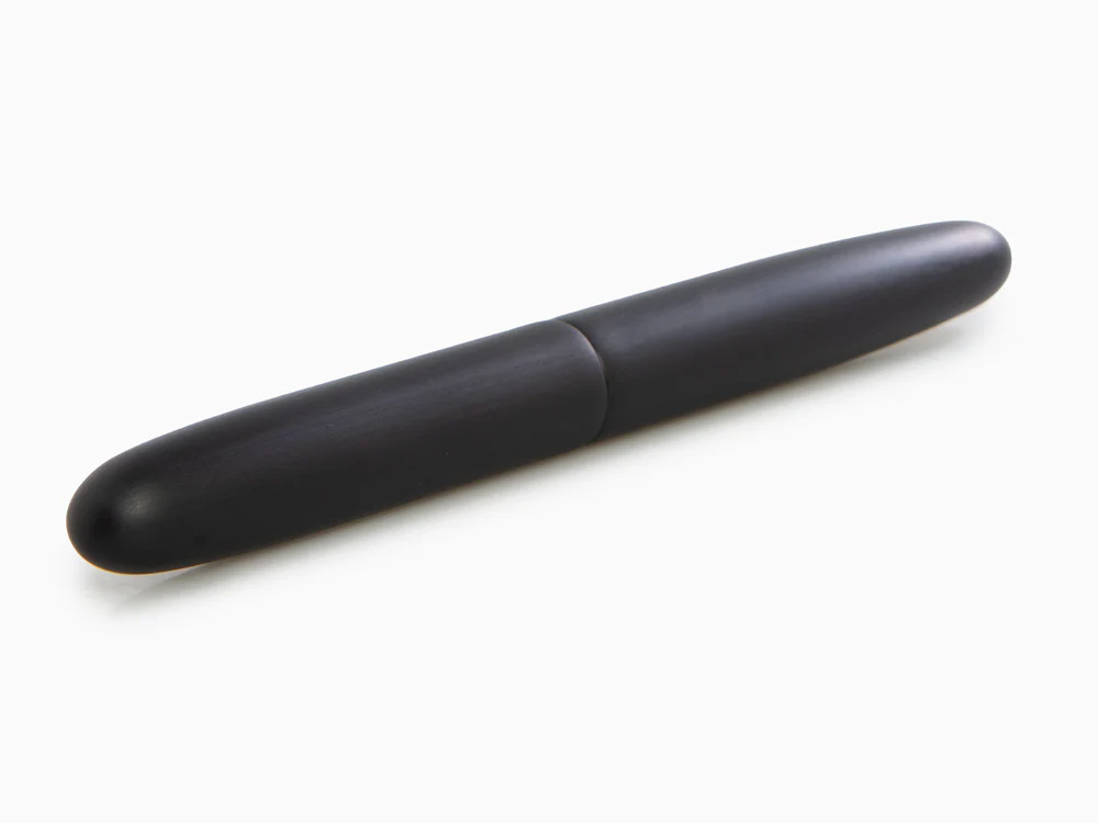 Nakaya Cigar Fountain Pen Long, Black Hairline, D-17mm, 14k Gold - Image 6