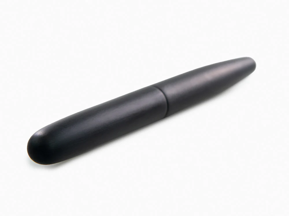 Nakaya Cigar Fountain Pen Long, Black Hairline, Ebonite - Image 6