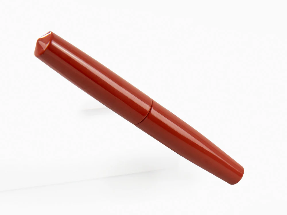 Nakaya Cigar Fountain Pen Piccolo Arai Shu, Ebonite, Urushi lacquer - Image 3