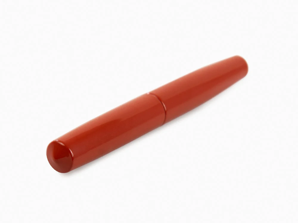 Nakaya Cigar Fountain Pen Piccolo Arai Shu, Ebonite, Urushi lacquer - Image 6