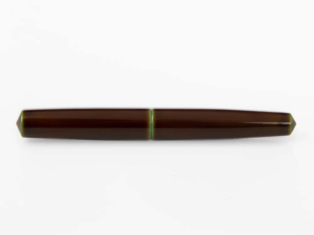 Nakaya Cigar Fountain Pen Piccolo, Heki-Tamenuri, Gold 14k rodhium - Image 9