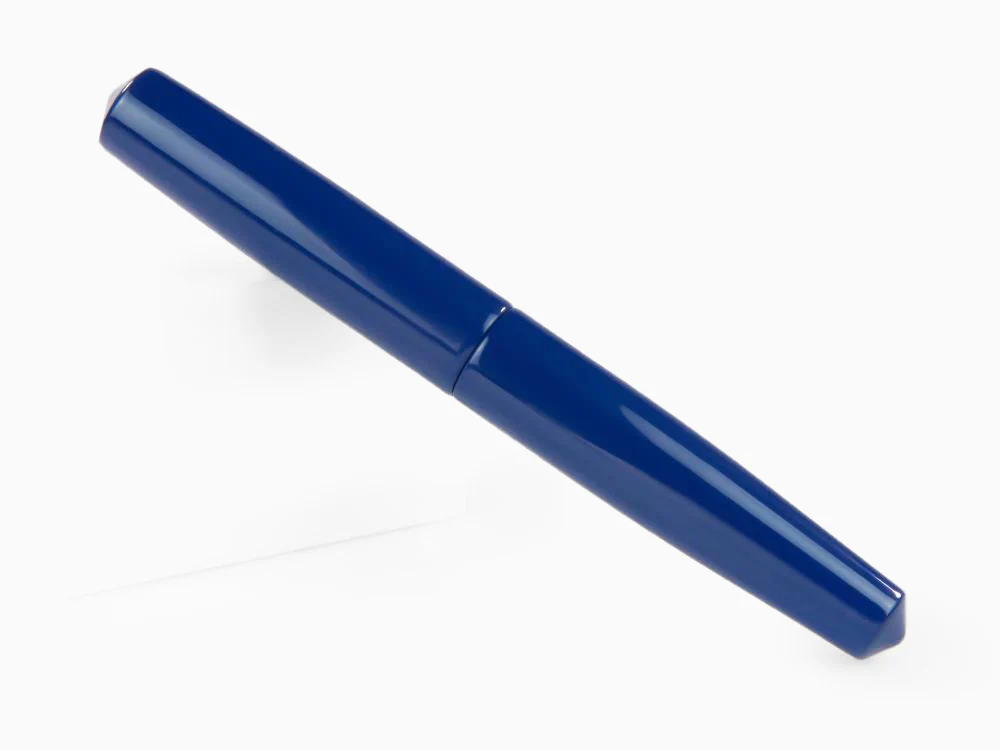 Nakaya Cigar Fountain Pen Piccolo, Kikyo, Ebonite, 14k Gold - Image 3