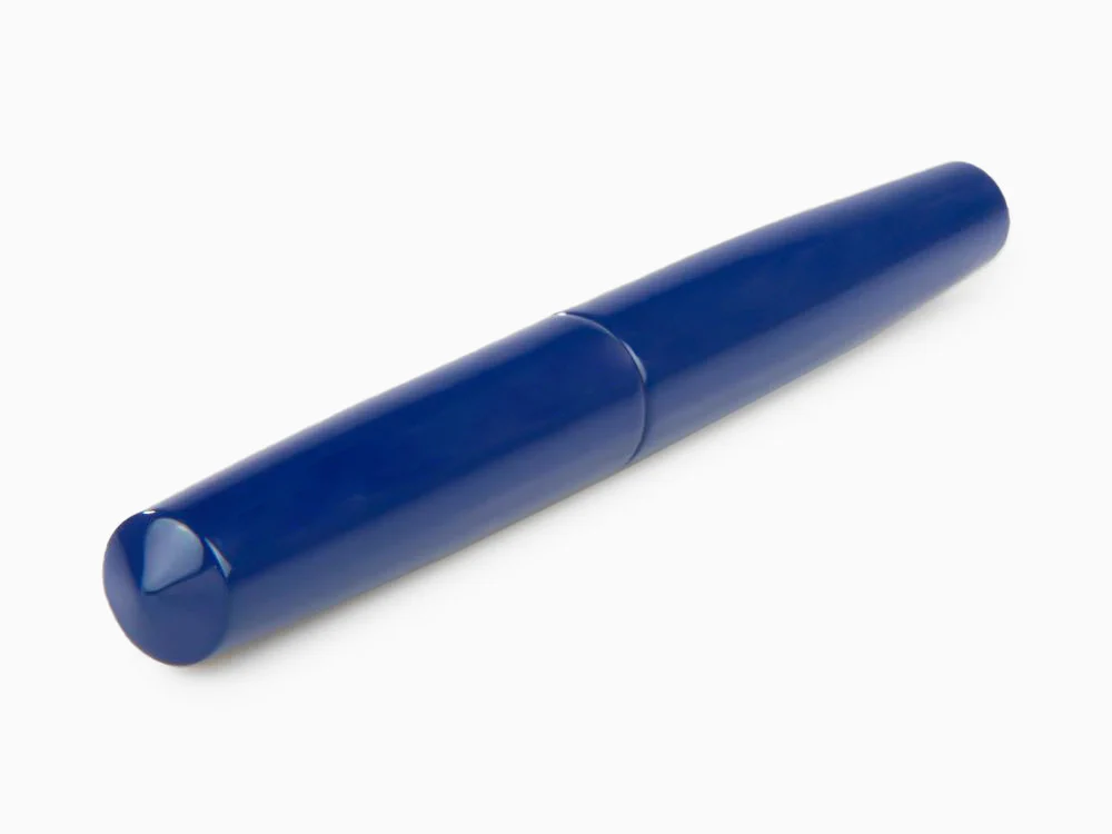 Nakaya Cigar Fountain Pen Piccolo, Kikyo, Ebonite, 14k Gold - Image 6