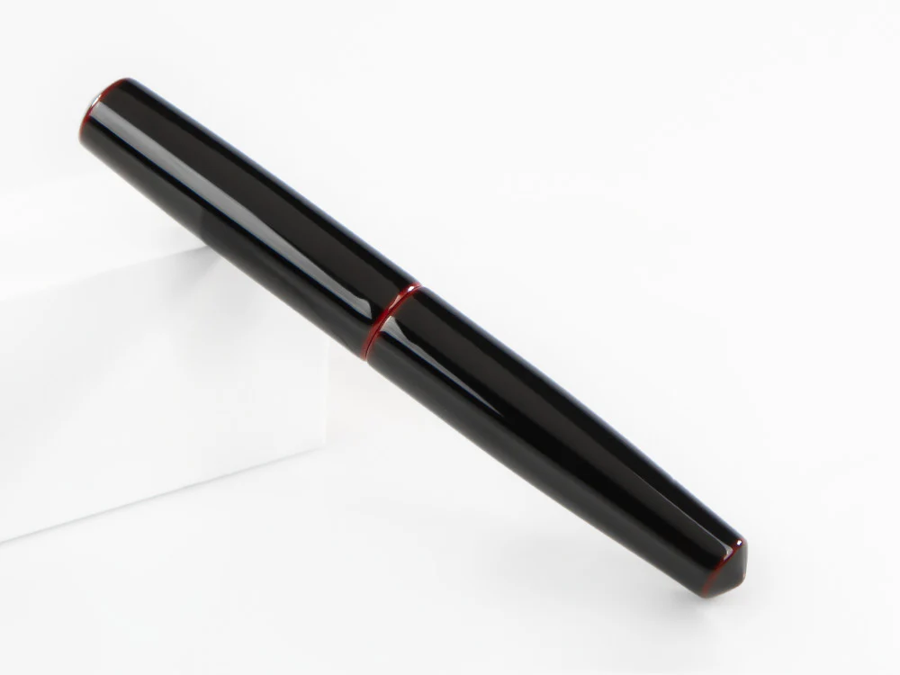 Nakaya Cigar Fountain Pen Piccolo, Kuro-Tamenuri, Ebonite, Music - Image 3