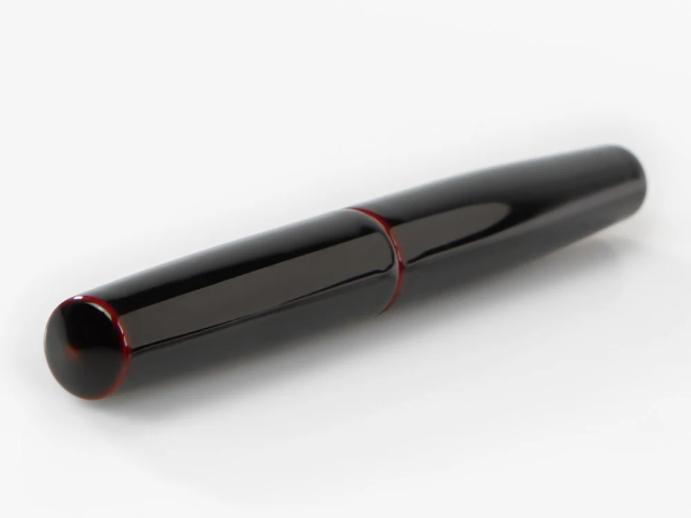 Nakaya Cigar Fountain Pen Piccolo, Kuro-Tamenuri, Ebonite, Music - Image 6