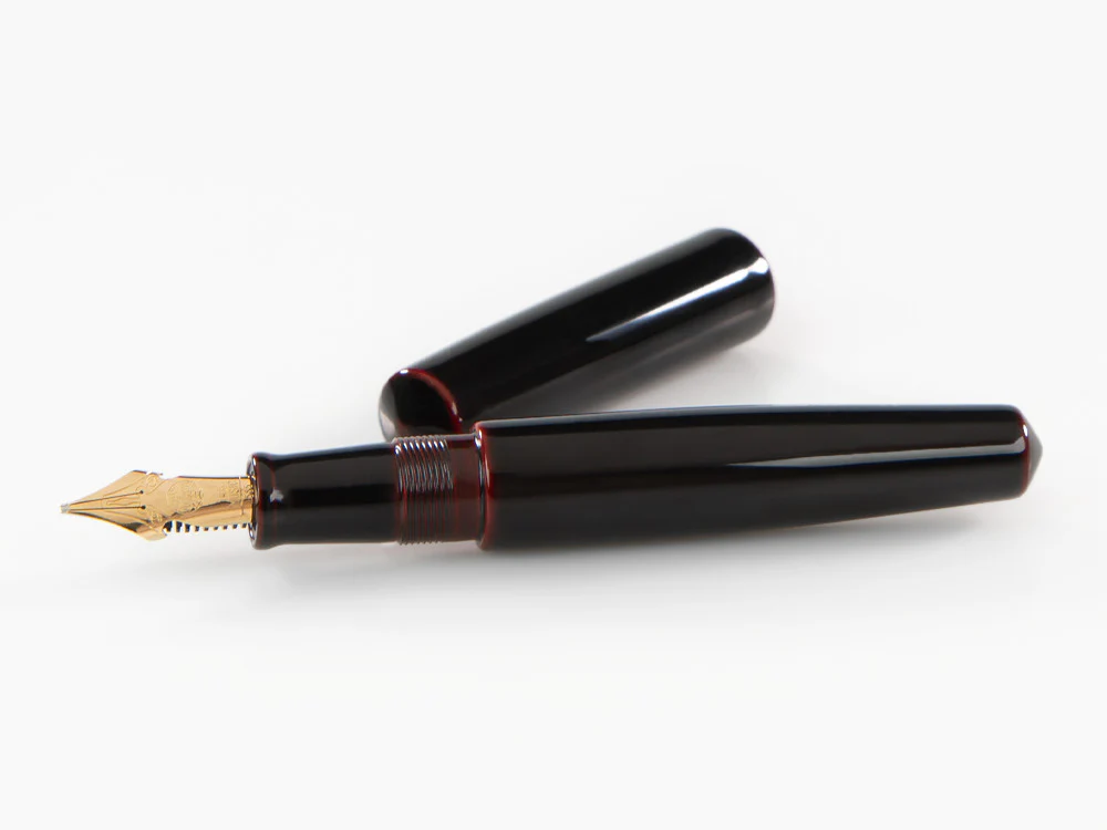 Nakaya Cigar Fountain Pen Piccolo, Kuro-Tamenuri, Ebonite, Music - Image 7
