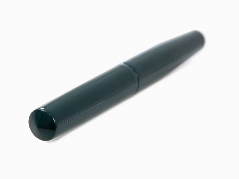 Nakaya Cigar Fountain Pen Piccolo, Midori, Ebonite, Ebonite, 14k Gold - Image 6