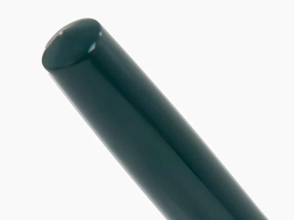 Nakaya Cigar Fountain Pen Piccolo, Midori, Ebonite,, rodhium - Image 7