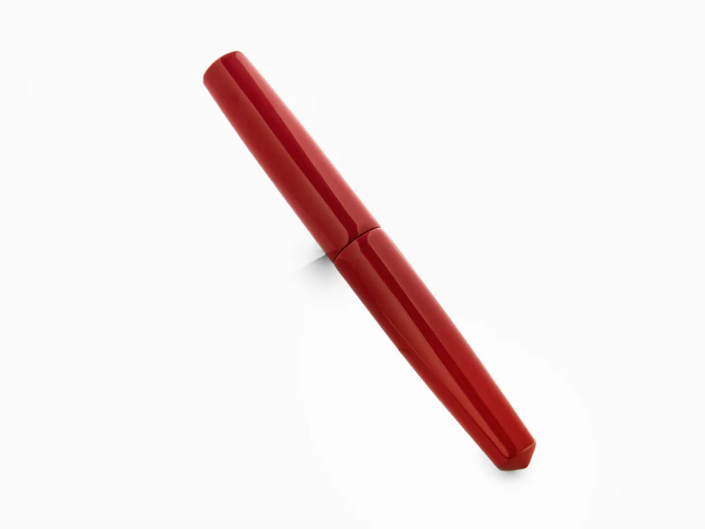 Nakaya Cigar Fountain Pen Piccolo, Shu, Ebonite, 14k Gold - Image 3