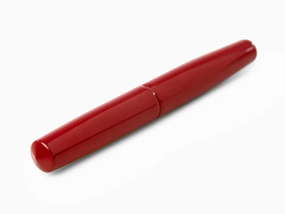 Nakaya Cigar Fountain Pen Piccolo, Shu, Ebonite, 14k Gold - Image 6
