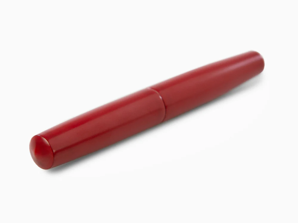Nakaya Cigar Fountain Pen Piccolo, Shu-nurippanashi, Ebonite, 14k Gold - Image 6