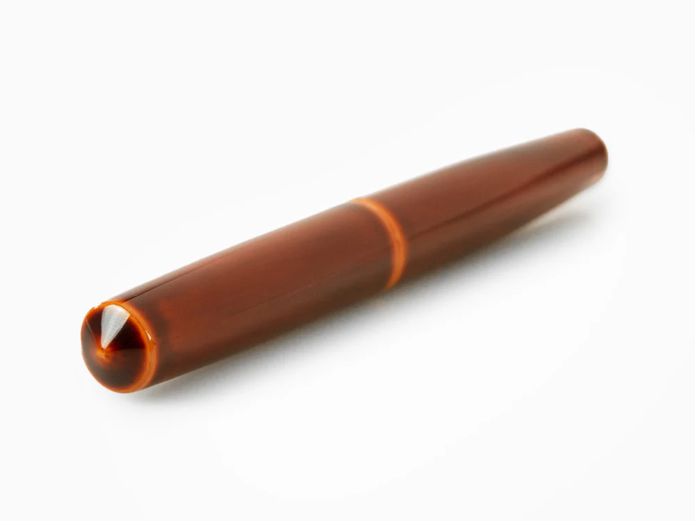 Nakaya Cigar Fountain Pen Piccolo, Toki-Tamenuri, Ebonite, Elastic Nib - Image 6