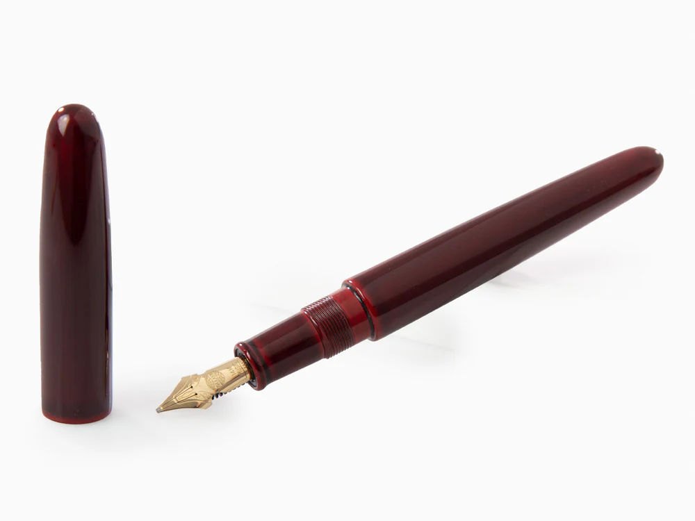 Nakaya Cigar Fountain Pen Portable, Aka-Tamenuri, Elastic, Music - Image 2