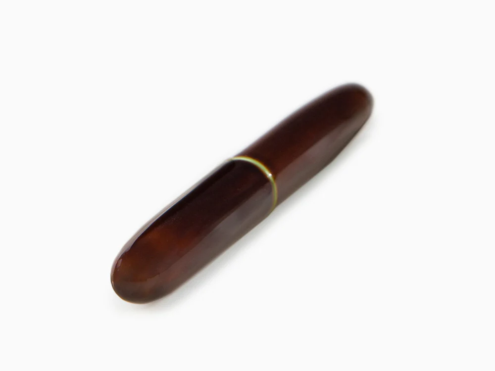Nakaya Cigar Fountain Pen Portable, Heki-Tamenuri, Urushi lacquer, 17mm - Image 6
