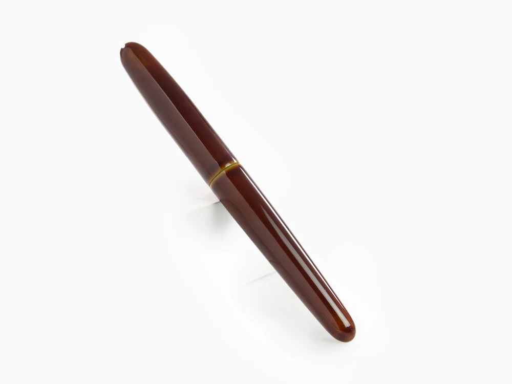 Nakaya Cigar Heki-Tamenuri Fountain Pen Portable, Ebonite Urushi lacquer - Image 3