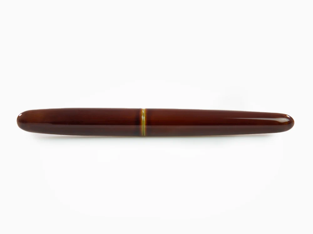 Nakaya Cigar Heki-Tamenuri Fountain Pen Portable, Ebonite Urushi lacquer - Image 9
