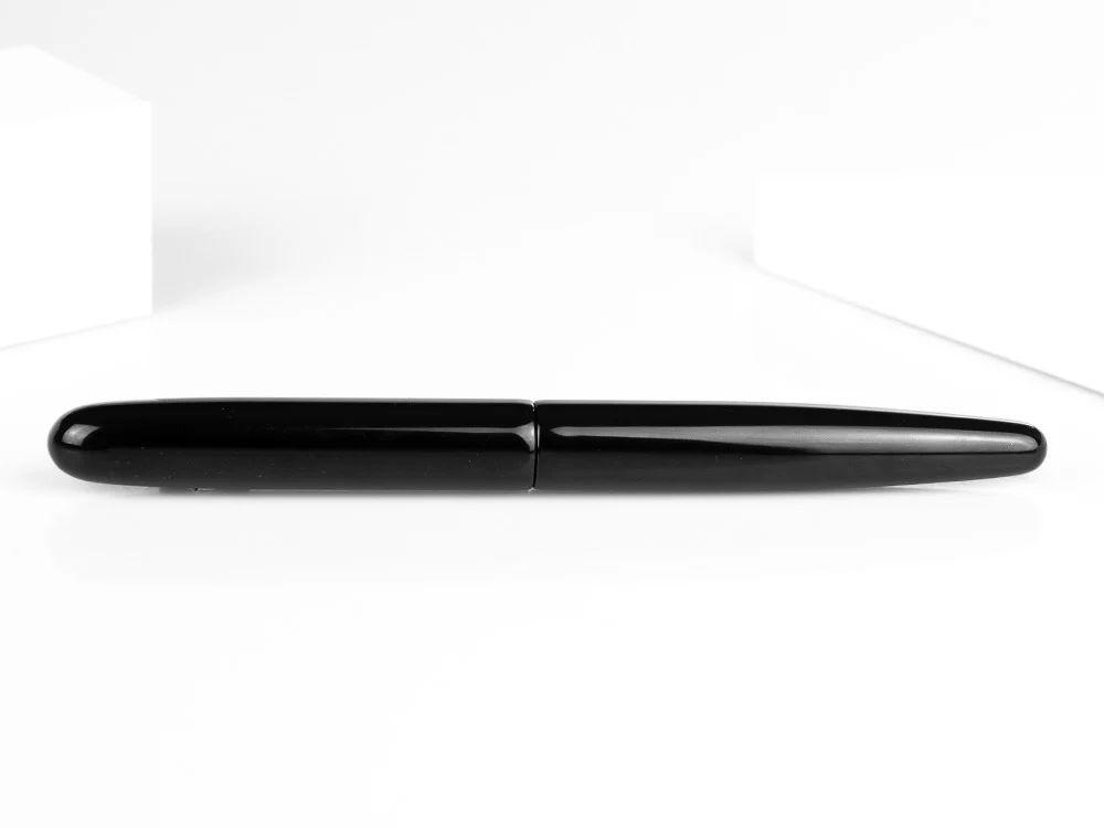 Nakaya Cigar Kuro-Roiro Fountain Pen Long, Black, Ebonite - Image 7