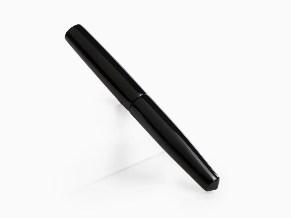 Nakaya Cigar Kuro-Roiro Fountain Pen Piccolo, Black, 14K Rose gold - Image 3