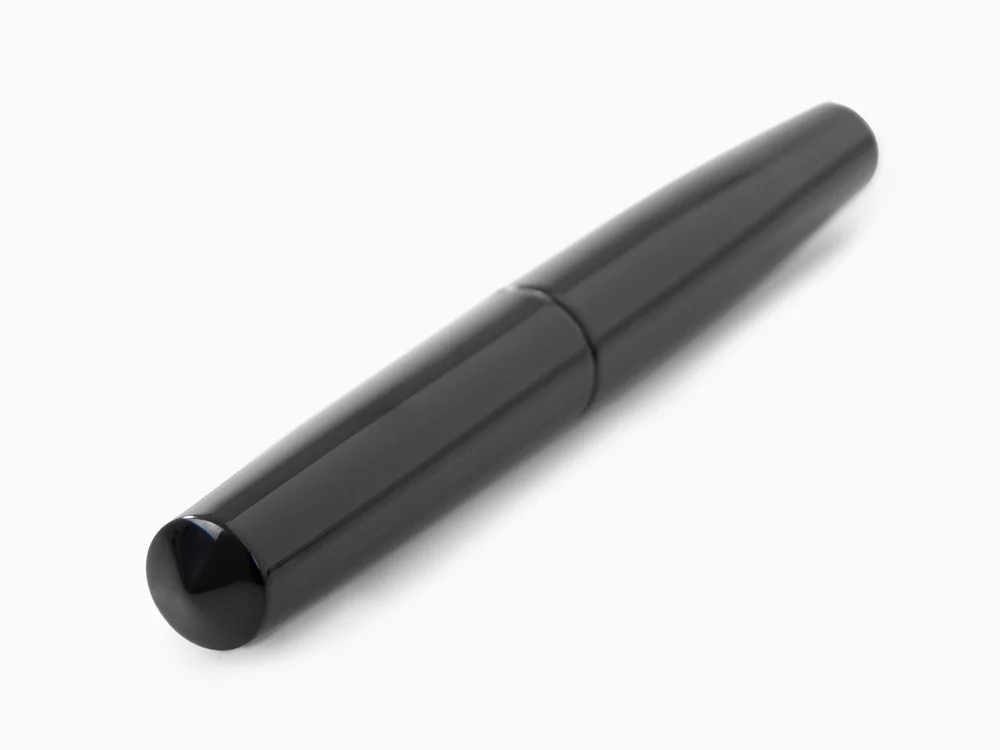 Nakaya Cigar Kuro-Roiro Fountain Pen Piccolo, Black, Gold 14k rodhium - Image 6