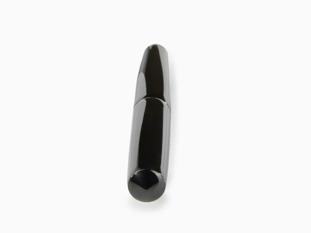 Nakaya Cigar Kuro-Roiro Piccolo Fountain Pen, Black, Urushi lacquer - Image 6