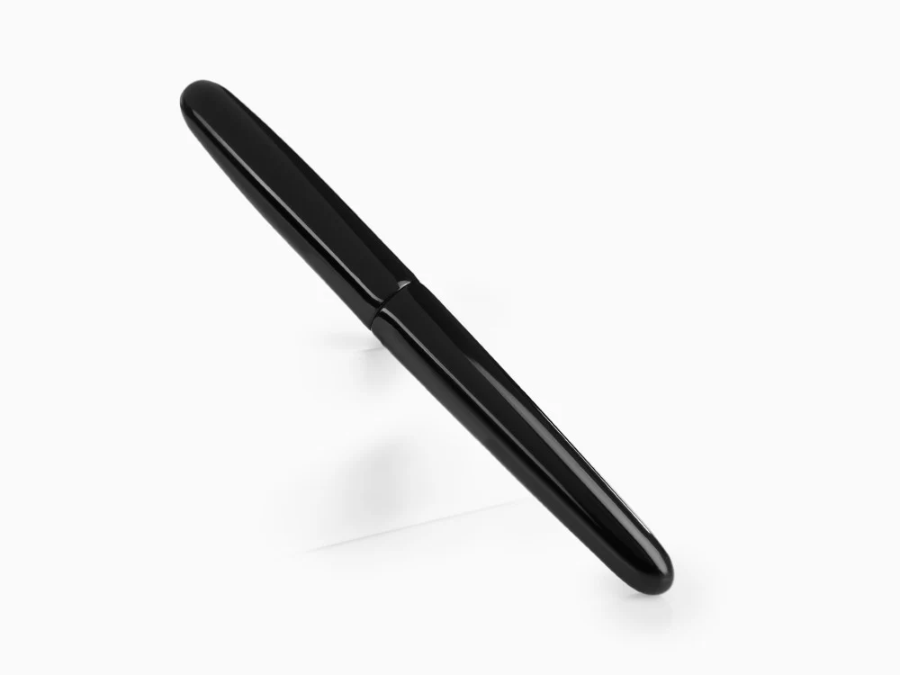 Nakaya Cigar Kuro-Roiro Portable Black Fountain Pen, Urushi lacquer - Image 3