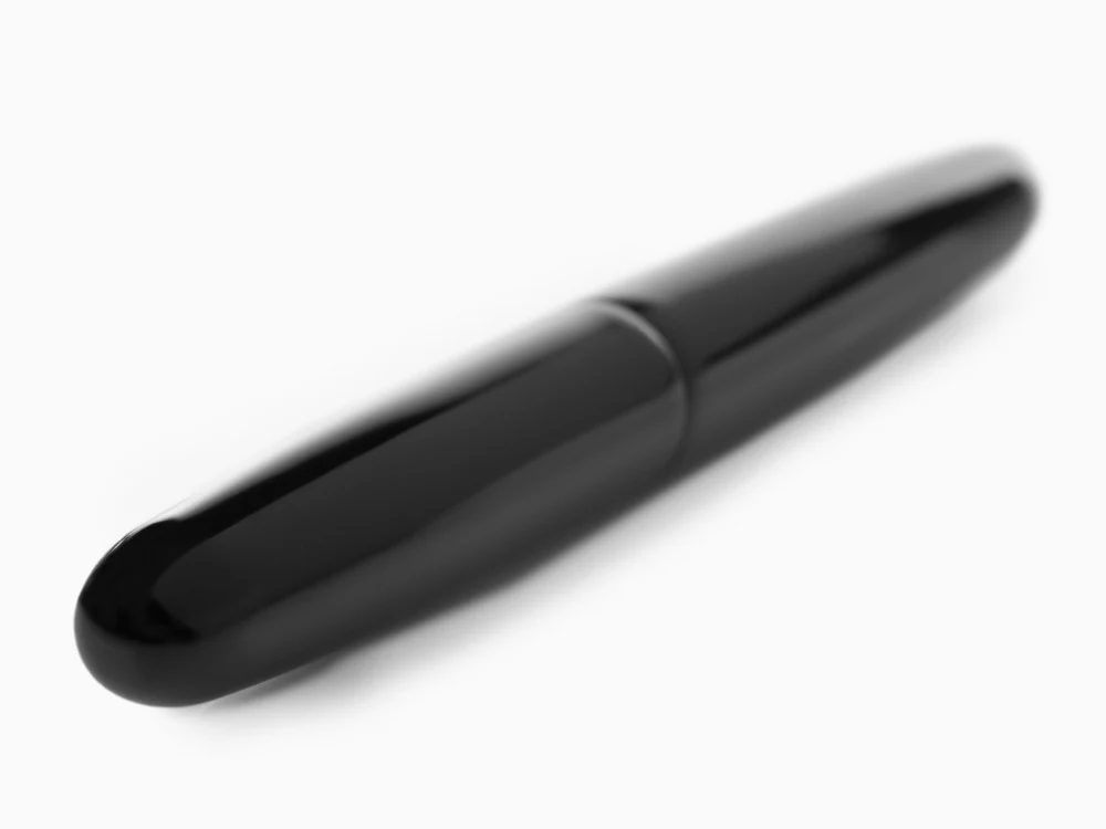 Nakaya Cigar Kuro-Roiro Portable Black Fountain Pen, Urushi lacquer - Image 6