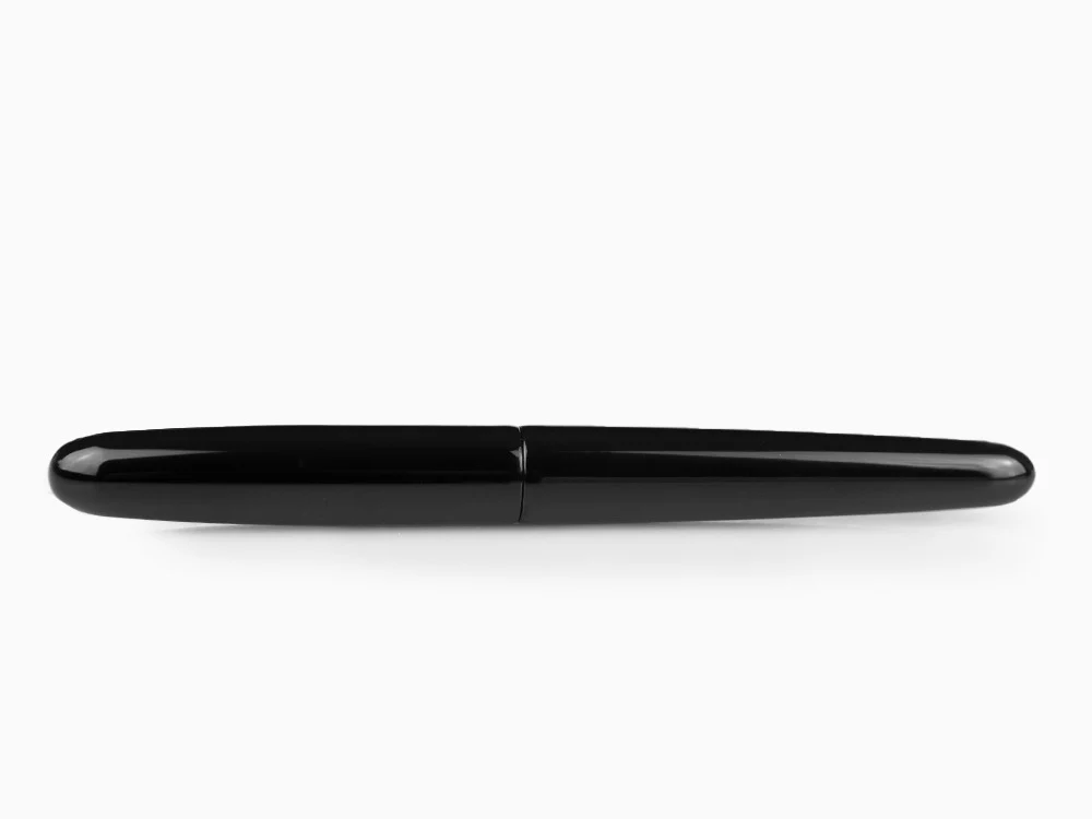 Nakaya Cigar Kuro-Roiro Portable Black Fountain Pen, Urushi lacquer - Image 9