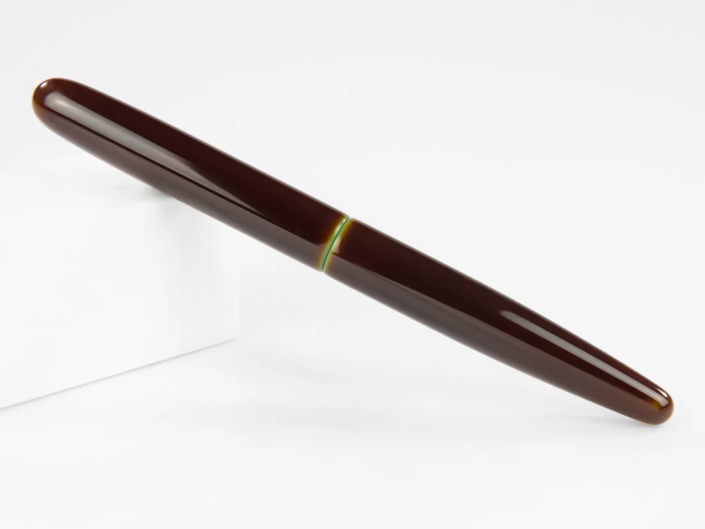 Nakaya Cigar Long Heki-Tamenuri Fountain Pen, Ebonite, Urushi lacquer - Image 3