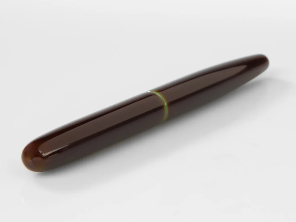 Nakaya Cigar Long Heki-Tamenuri Fountain Pen, Ebonite, Urushi lacquer - Image 6