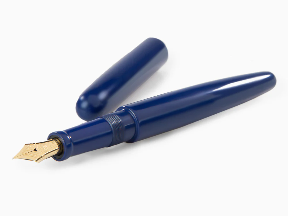 Nakaya Cigar Long Kikyo Fountain Pen, Ebonite and Urushi lacquer - Image 7