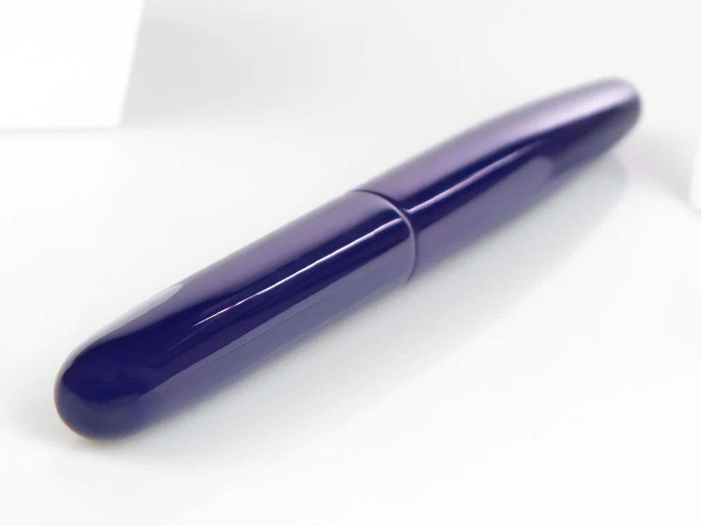 Nakaya Cigar Long Shobu Fountain Pen, Ebonite, 14k Gold - Image 4