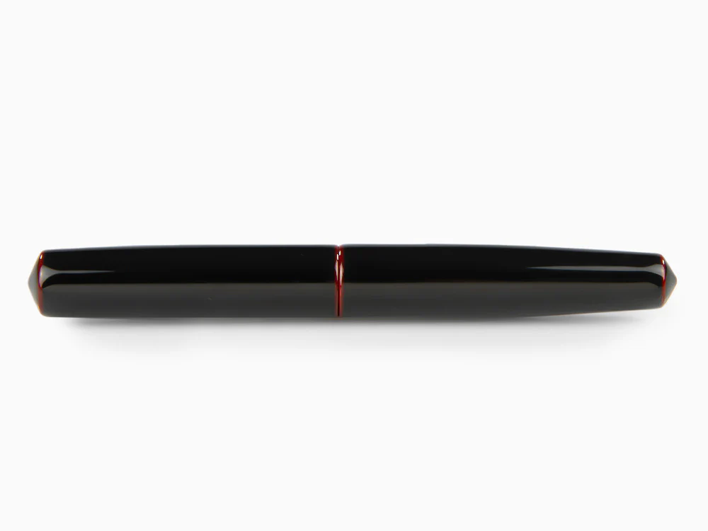 Nakaya Cigar Piccolo Fountain Pen, Kuro-Tamenuri, Ebonite - Image 9