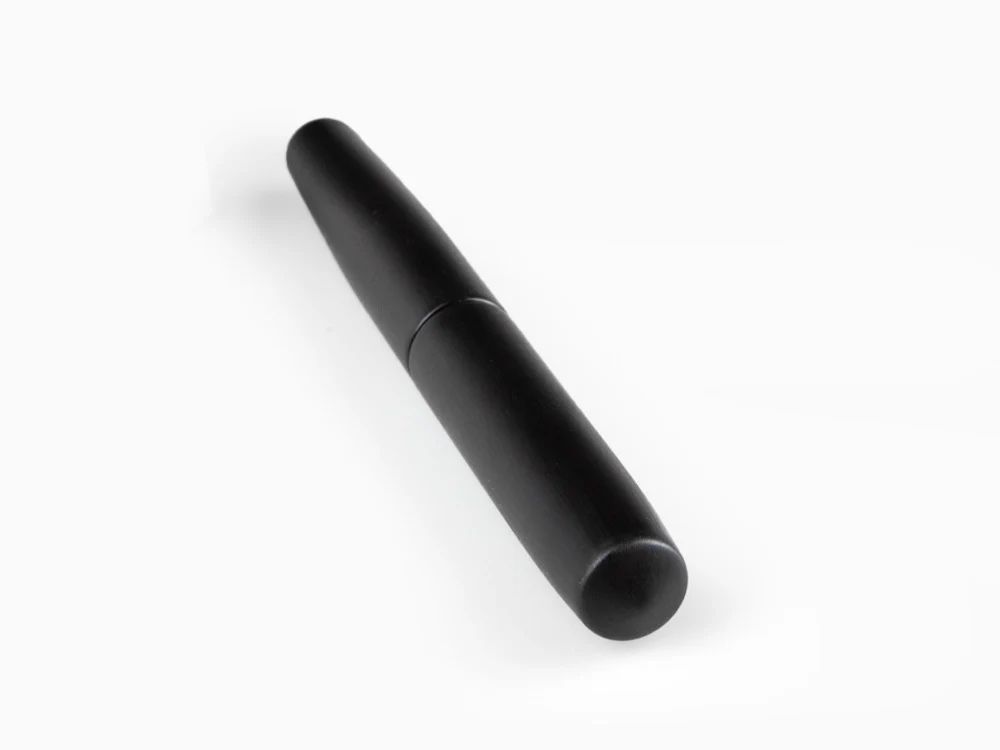 Nakaya Cigar Piccolo Hairline Fountain Pen, Black, Ebonite - Image 6