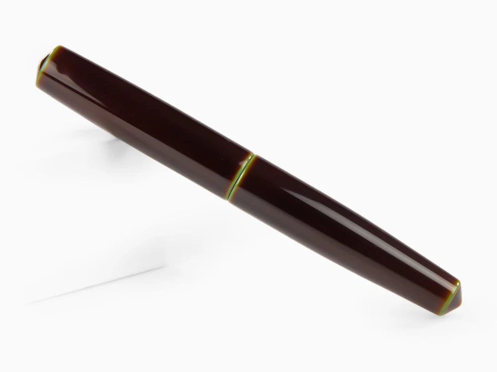 Nakaya Cigar Piccolo Heki Tamenuri Fountain Pen, Ebonite - Image 3