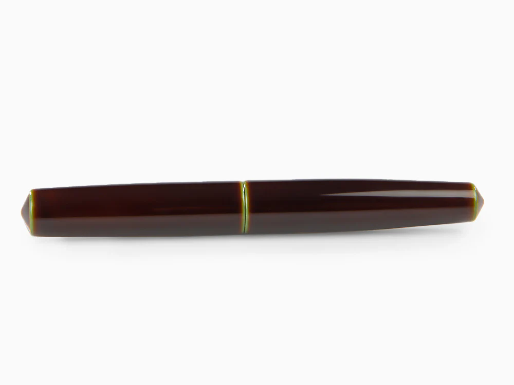 Nakaya Cigar Piccolo Heki Tamenuri Fountain Pen, Ebonite - Image 9