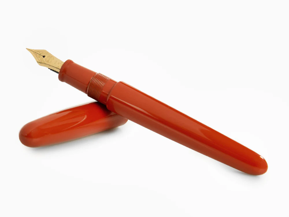 Nakaya Cigar Portable Arai Shu Fountain Pen, Urushi lacquer - Image 8