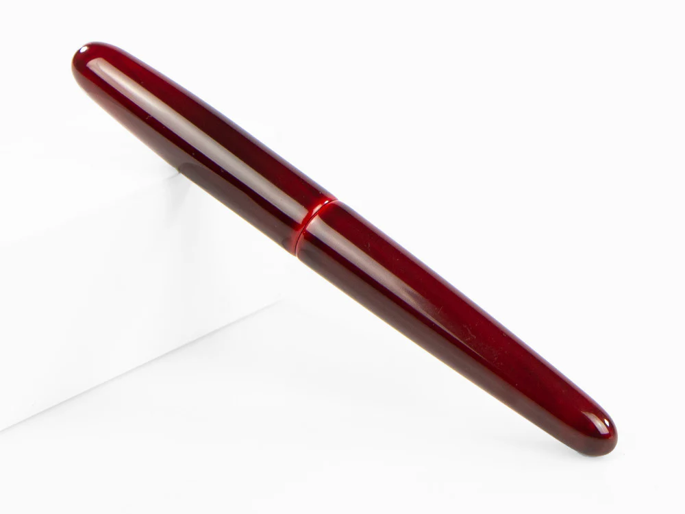 Nakaya Cigar Portable Fountain Pen, Aka-Tamenuri, Ebonite - Image 3