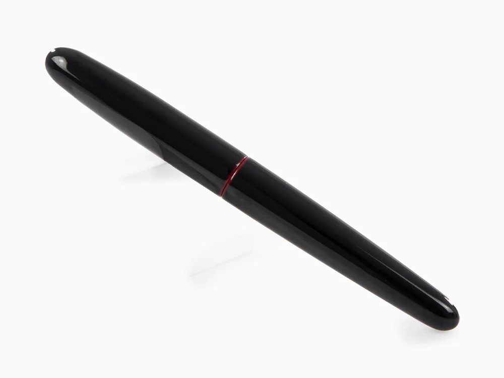 Nakaya Cigar Portable Fountain Pen, Kuro-Tamenuri, Ebonite, Elastic nib - Image 3