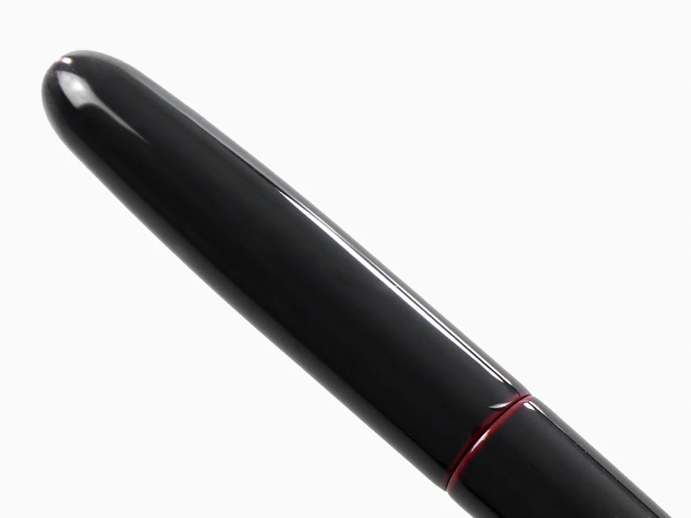 Nakaya Cigar Portable Fountain Pen, Kuro-Tamenuri, Ebonite, Elastic nib - Image 7