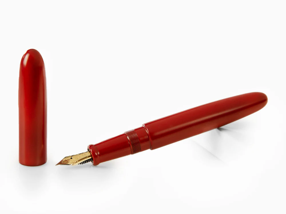 Nakaya Cigar Portable Shu-nurippanashi Fountain Pen , Ebonite, 17mm - Image 2