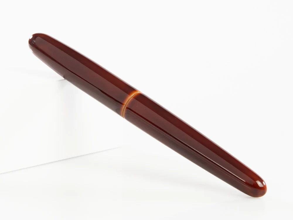Nakaya Cigar Portable Toki-Tamenuri Fountain Pen, Ebonite - Image 3