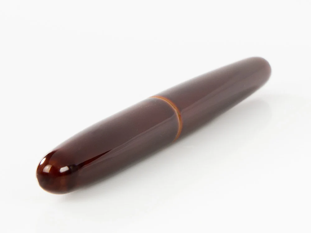 Nakaya Cigar Portable Toki-Tamenuri Fountain Pen, Ebonite - Image 6