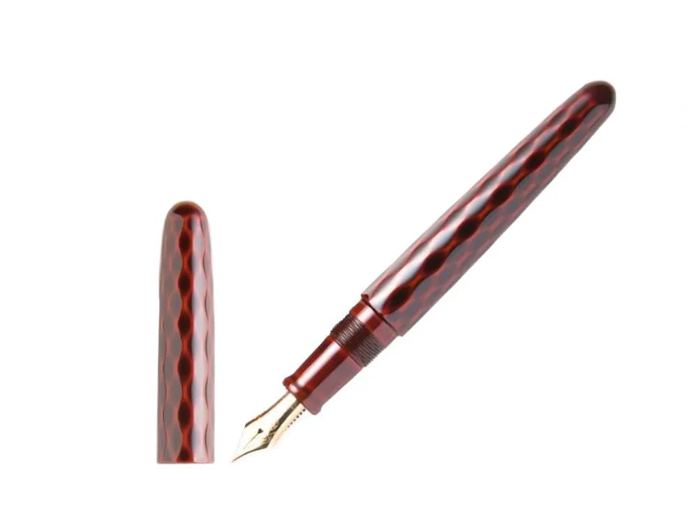 Nakaya Cigar Tsumugi Fountain Pen Portable, Hanabishi [no.01062] - Image 2