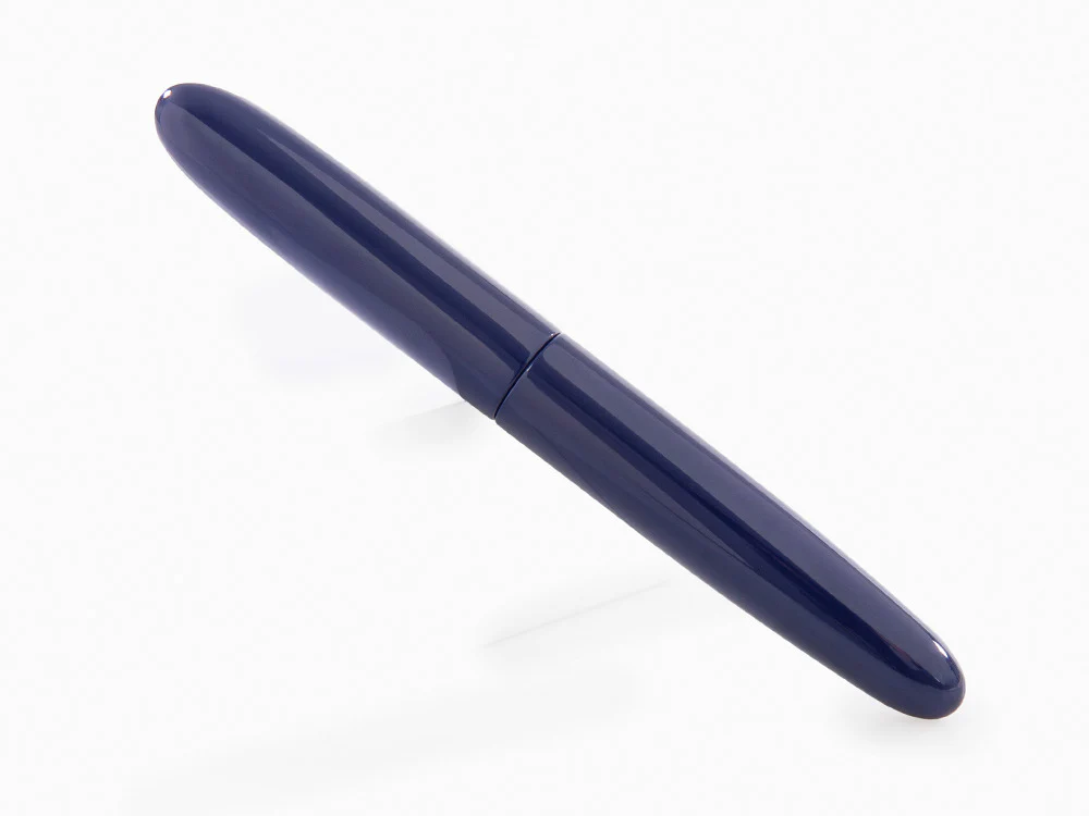 Nakaya D-17mm Cigar Fountain Pen Portable, Kikyo, Ebonite, 14k Gold - Image 3